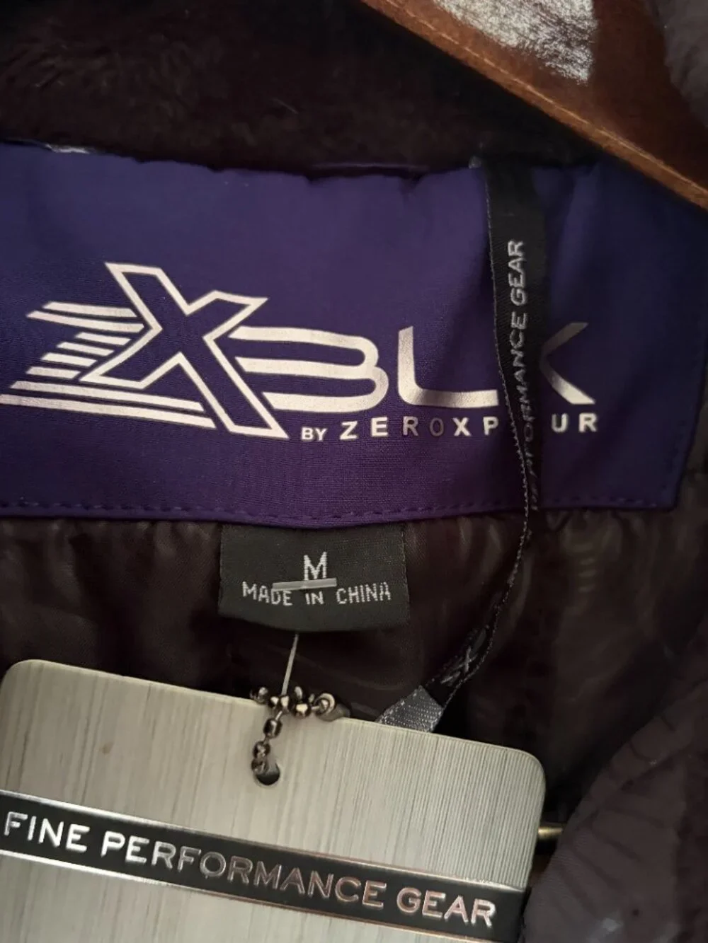 ZeroXposur Coat Size Medium Purple Hooded. NWT Belted - Picture 8 of 13